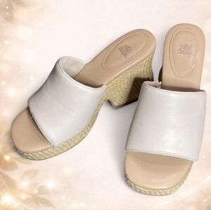Wild Fable Cream Wedge Sandals